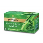 Twinings Tea Bags - Green Tea & Mint