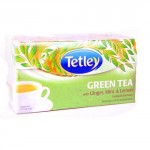 Tetley Tea Bags - Green Tea With Ginger Mint & Lemon