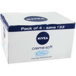 Nivea Creme Soft Soap (4x125 gm)