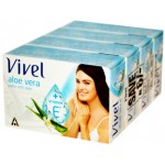 Vivel Aloe Vera Soap (4X100 Gm)