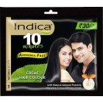 Indica 10 Mins Creme Hair Colour - Natural Black 1