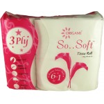 Origami So..Soft Toilet Rolls 6-In-1 (200 Sheets)