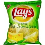 Lay's American Style Cream & Onion (28 gm x 5 pk)