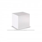 World One Paper Cube White