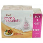 Vivel Love & Nourish Almond Oil & Shea Butter (3X125 Gm)