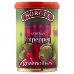 Borges Green Olives Stuffed With Pepper